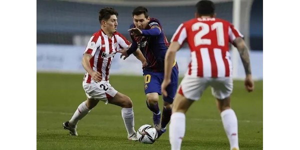 L'Athletic Club de Bilbao ha battuto il Barcellona per vincere la terza Supercoppa spagnola